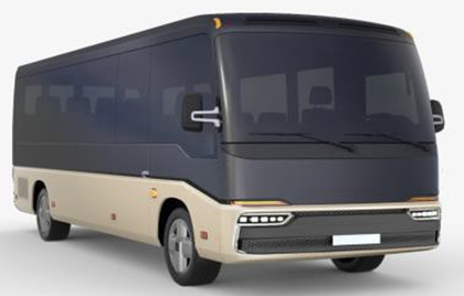 豪华左右舵纯电动旅游中巴